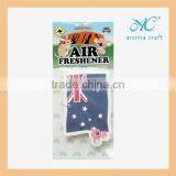 2015 Best Seller for Promotional Gifts Customized Logo Hanging Paper Air Freshener Car Perfume Wholesale thumbnail-4