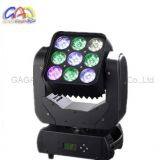 Professional 9*12W RGBW Mini LED Moving Head Martrix Light Use for Evento thumbnail-2