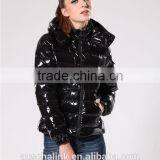 Newest Urban Women High Quality Black Ski Down Coat Customzied thumbnail-4