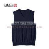 New Fashion Comfortable Regular Fit V Neck Sleevesless Sweater Vest thumbnail-1
