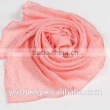 Newest Style Baby Girl Easy-taking Organic Wide Cotton Plain Baby Scarf thumbnail-6