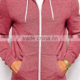Mens Cheap Bulk Wholesale 100% Cotton Plain Hoodie Black thumbnail-3