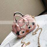 New Arrival Girl Shoulder Bag Soft PU Pink Bag Animal Cartoon Cheap Child Bag thumbnail-1