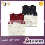 Winter 2015 Woolen Christmas Sweater Knitted Kids Clothes Children Pullover Vest thumbnail-1