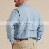2016 Mens 100% Polyester Breathable Work Shirts thumbnail-3