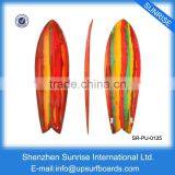Hot Sale Colorful Surfboard Custom Retro Fish Surfboard for Sale thumbnail-1