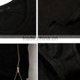 OEM Summer Wholesale Black Polyester Fashion Athletic Men Tank Top, Fitness Tank Top thumbnail-5