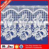 African Cord Lace Manufacture,guipure Lace Top,fancy Polyester Lace Trim Exporter thumbnail-5