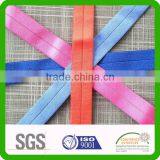 Wholesale Thick Matt Woven Nylon Rubber Fold Over Elastic thumbnail-1