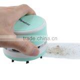 Cute Mini Desk Table Dust Keyboard Dust Vacuum Cleaner Sweeper Unique Small Vacuum Hand Held Sweeper For Home Office thumbnail-2
