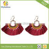 Hot Fringed Statement Earrings For Women Wedding Gifts Boho Tassel Drop Dangle Earrings Jewelry thumbnail-3