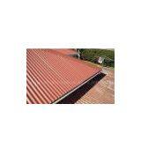 5.5kw Roofing Sheet Roll Forming Machine With + / - 0.5mm Cutting Length Tolerance