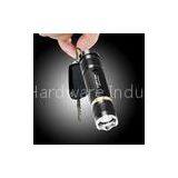 Aluminum Housing 190lm Luminous LED Keychain Light With 2200mA Battery