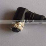 M8 Female Molding Type Right Angle Waterproof Connector