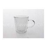 Pyrex Double Wall Glass CoffeeMugs Borosilicate Drinking Glasses