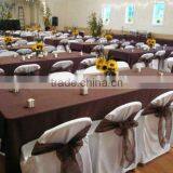 Polyester Chair Cover Wedding Tablecloth and Table Cover
