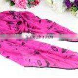 PRINTED POLYESTER SCARF thumbnail-2