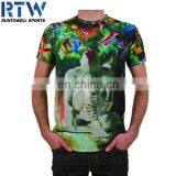 O-neck Short Sleeve 100% Polyester T-shirt thumbnail-1