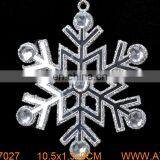 2014 christmas outdoor white snowflake ornaments