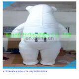Wedding Mascot Inflatable Ice Bear Costume thumbnail-2