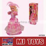 Cheap 12 inch dancing and singing silicone doll for children
