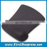 Plain Black Color Humanized Design Mouse Pad Wrist Release thumbnail-1