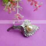 Rhinestone pin Bailange wedding on design pearl flowers brooch