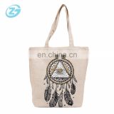 Fashion Custom Style Personalized EcoFriendly Cotton Canvas Bag With Zipper