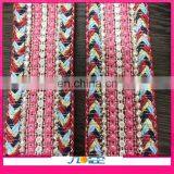 New arrival trim embroidery with beads garment beads trim for shoes