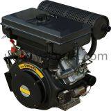 Direct Injection 25HP V-Two 4-Stroke Air Cooled Diesel Engine For Sale