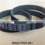 Genuine Quality Fan Belt for Car Spare Parts OEM 38920-PWA-901