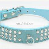 Three Rows Diamonds Pet Collar Leash Training Dog Pulling Rope Pet Neck Chain Pet Supplies thumbnail-5