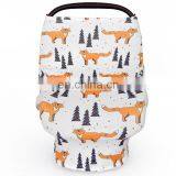 Boy Blue Arrow Universal Car Seat Canopy Breastfeeding Scarf Infinity Baby Nursing Breastfeeding Cover thumbnail-6