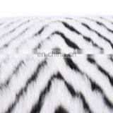 Home Decorative Cushion Faux Fur Micro Plush Throw Pillow Cutting Cover Geometric Figure thumbnail-5