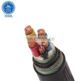 TDDL PVC Insulated 0.6/1kv 3x15mm2 cu / al conductor xlpe / pvc insulated power cable