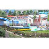 High Quality Super Tube Tunnel Water Park Slides, Tall Loops and Trilling Large Fiberglass Water Slides for Sale thumbnail-4