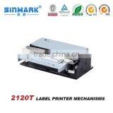 Retail sticker label printing machine /label printer mechanism