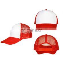Promotional Unisex Trucker Hat Foam Mesh Blank Truck Cap Custom Embroidery Logo Trucker Cap Hat