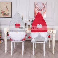 Premium Luxury Grey Red Restaurant Event Hotel Elegant Universal Outdoor Christmas Chair Cover thumbnail-2