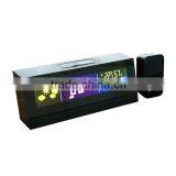 Wireless Transmission Cube Weather Station With Degree Celsius Fahrenheit Selection Tempertature Humidity Time Display Alarm