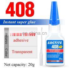 Loctiter Super Glue 408 411 412 Instant Dry Glue Repair Adhesive 20g General Purpose Glue thumbnail-2