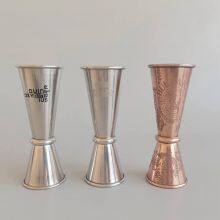 Stainless Steel Japanese Jigger Measuring Tool For Bartenders 30/60ml 2 Oz 1 Oz Wholesale Price thumbnail-4