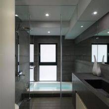 Wholesale High Quality 8mm 10 mm 12 mm Thk Tempered Frameless Ultra Clear Plain Float Shower Bathroom Glass for Door thumbnail-1