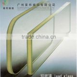 x-ray radiation protection lead glass windows with Stainless steel