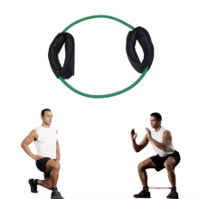 Leg Trainer O Shaped Leg Resistance Band Trainer Exercise Ankle Stretching Cuff Elastic Tube thumbnail-4