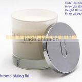 Shiny Nickle & Chrome Plating Candle Lids thumbnail-4