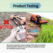 Rugby Rough Areas Vegetation Mowing Factory Direct Sales Remotely Controlled Multi-functional Flail Mower thumbnail-5