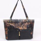 High End Quality Fashionable Pu Leather Women Branded Handbag thumbnail-2