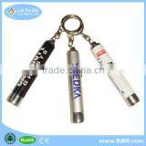 Battery Aluminum Led Projector Customed Keychain Lamp Torch Keychain With Carabiner thumbnail-3