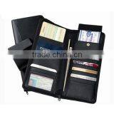 Multifunctional Men Leather Travel Wallet thumbnail-1